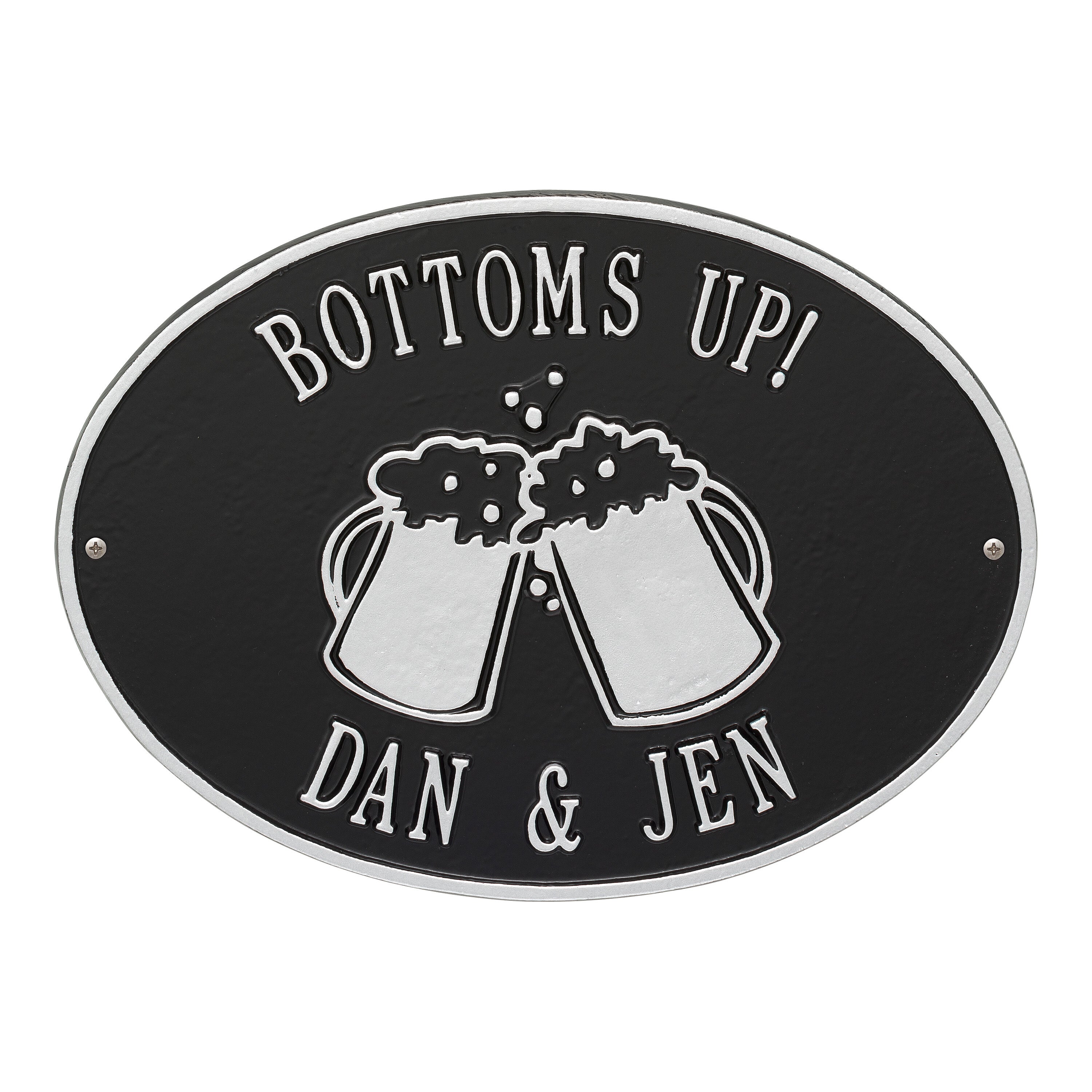 Beer Mugs Party Plaque
