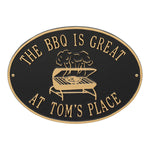 BBQ Grill Party Plaque