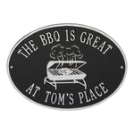 BBQ Grill Party Plaque
