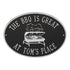 BBQ Grill Party Plaque