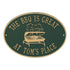 BBQ Grill Party Plaque