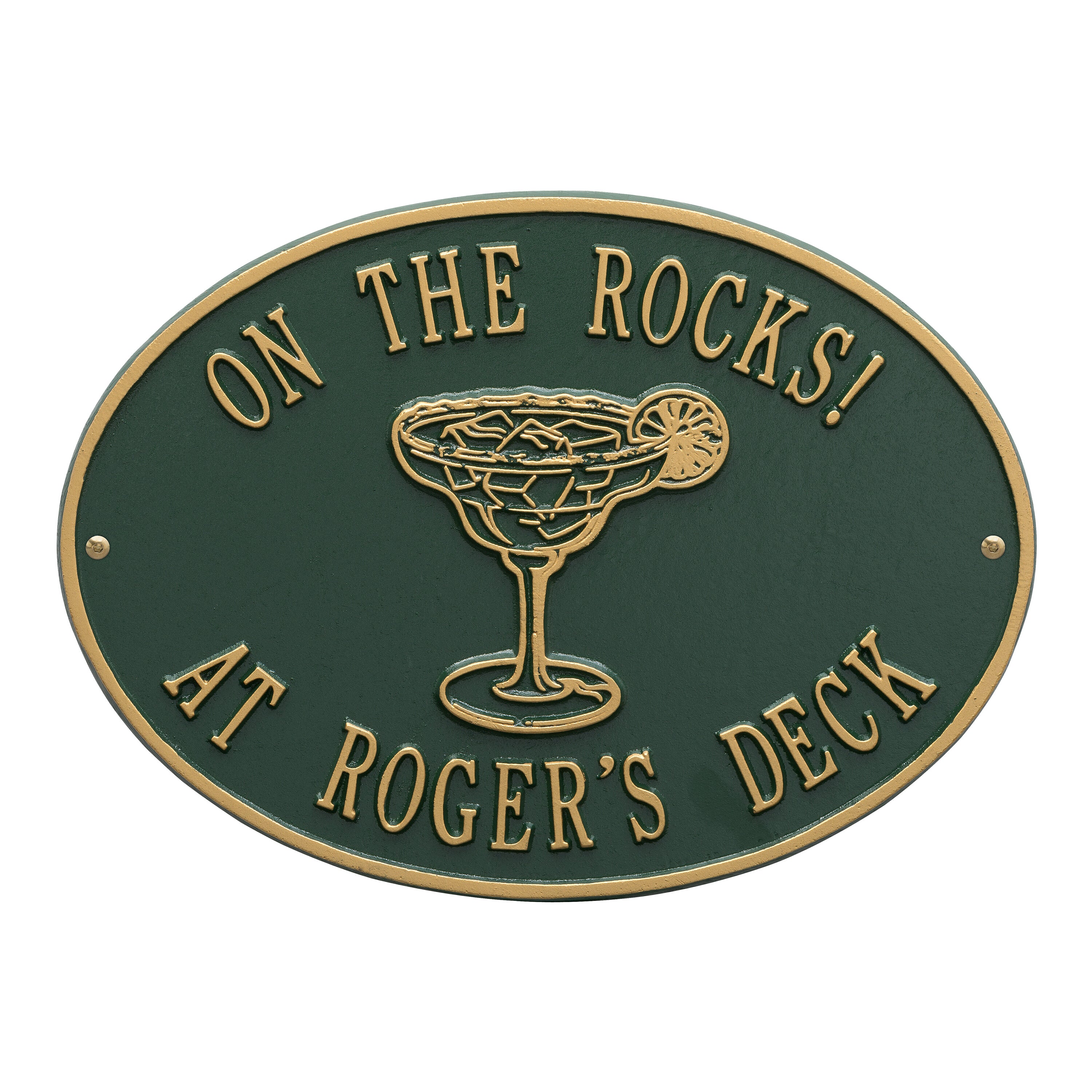 Margarita Party Plaque