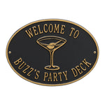 Martini Party Plaque