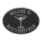 Martini Party Plaque