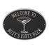 Martini Party Plaque