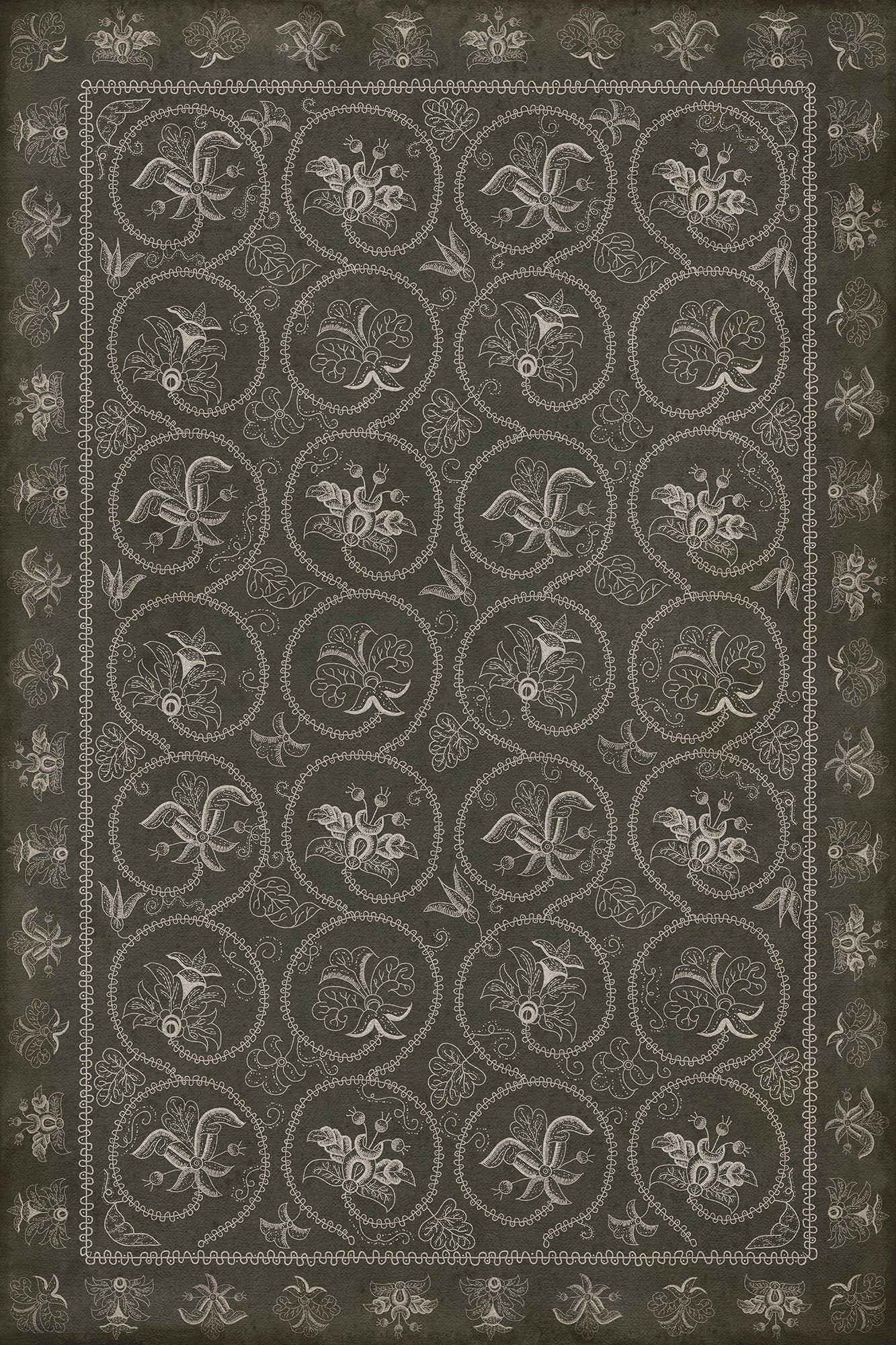 Williamsburg - Crewelwork - Azalea