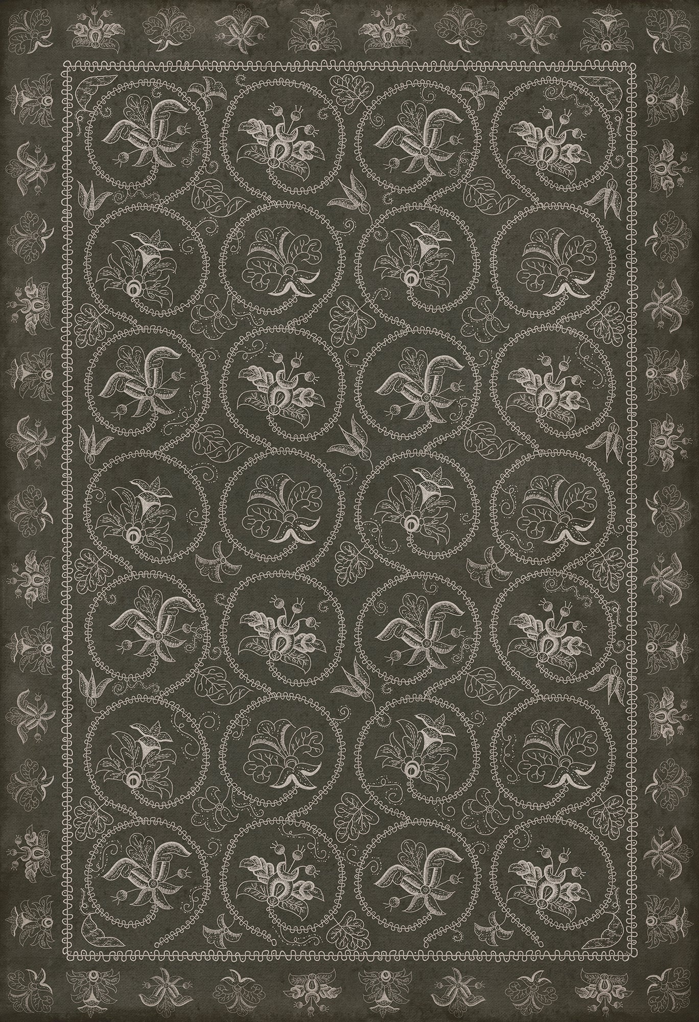 Williamsburg - Crewelwork - Azalea