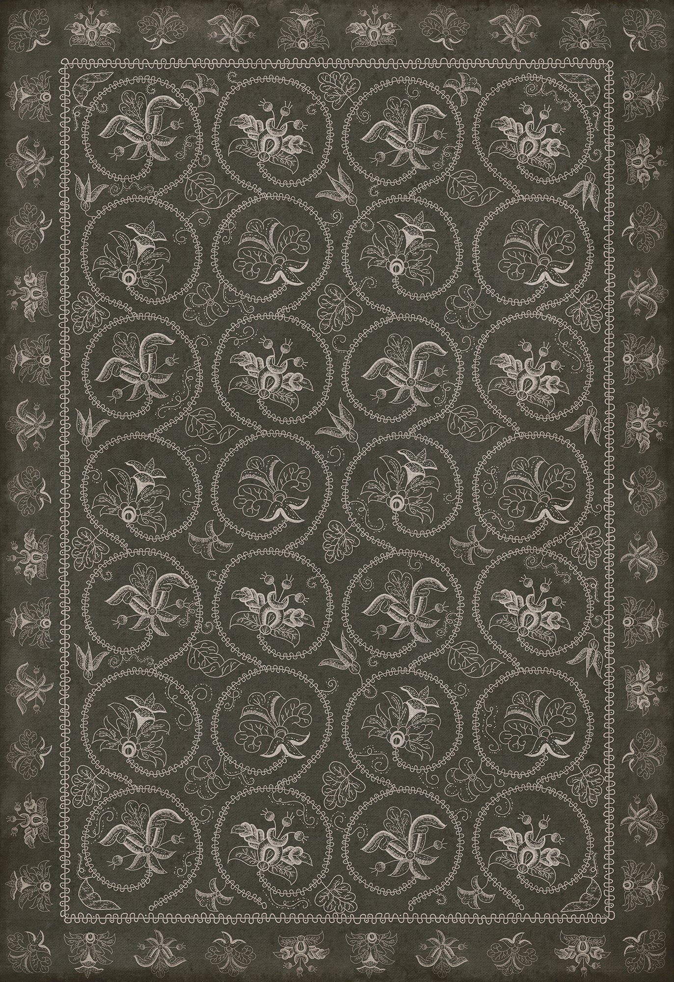 Williamsburg - Crewelwork - Azalea