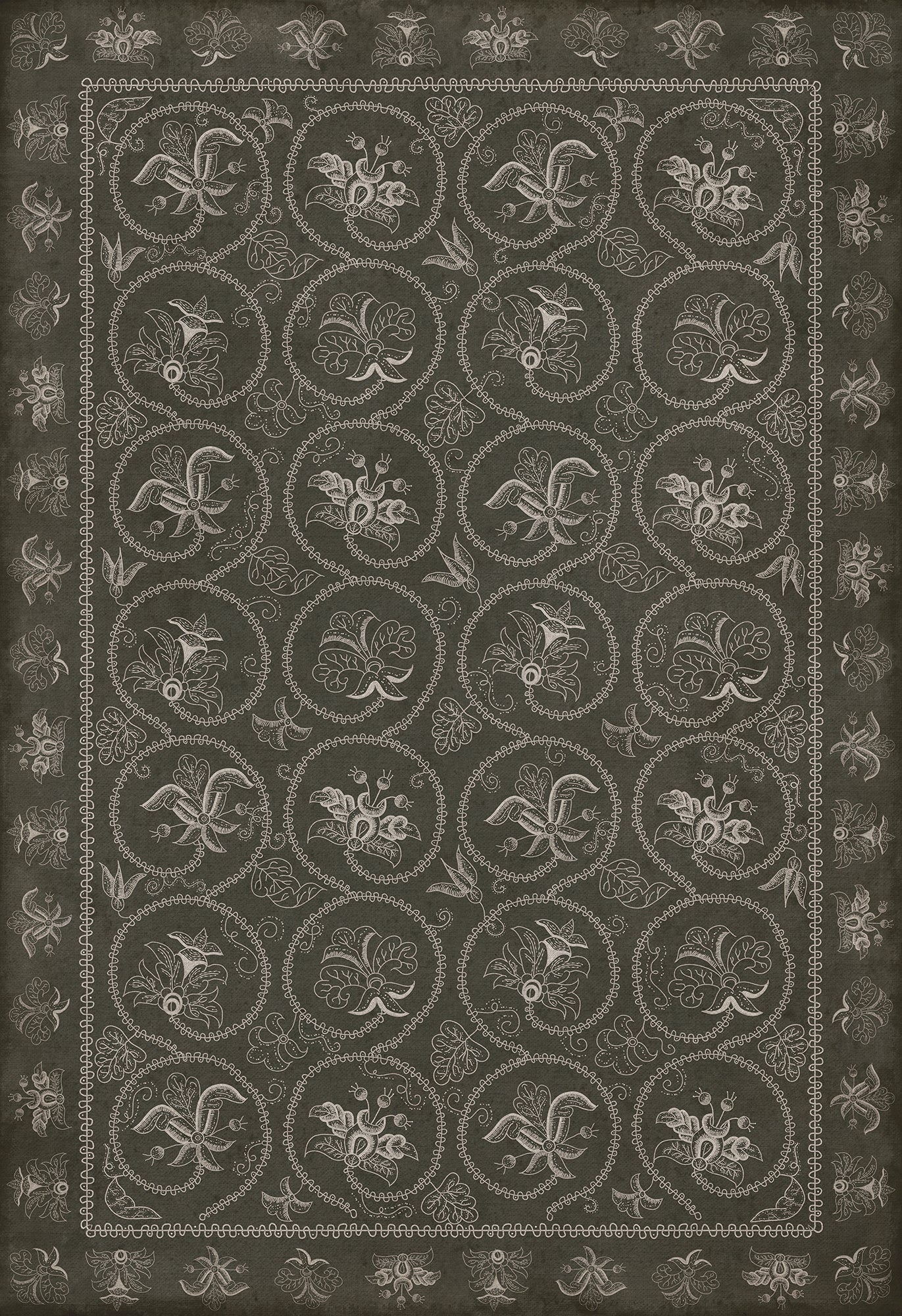 Williamsburg - Crewelwork - Azalea