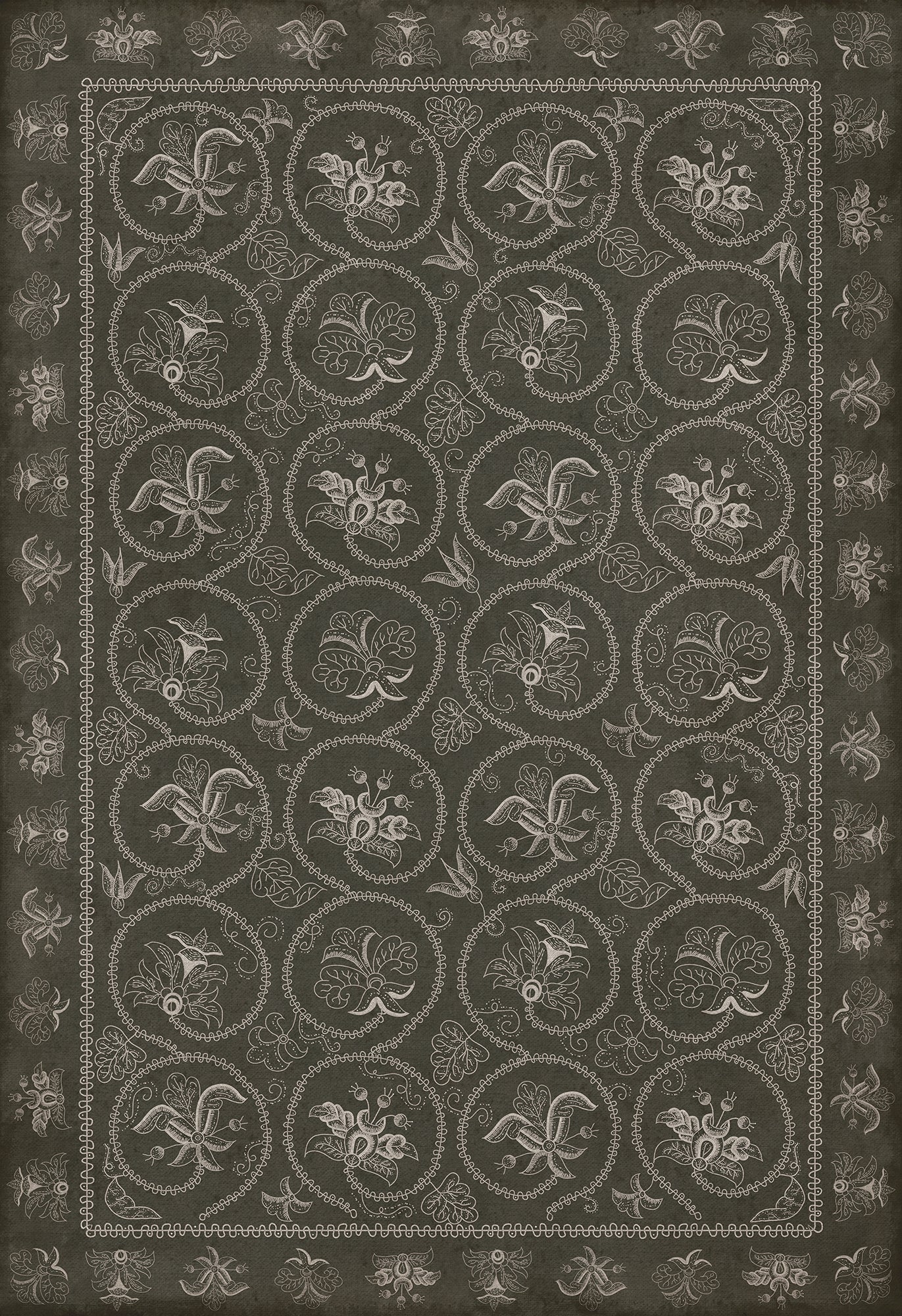 Williamsburg - Crewelwork - Azalea