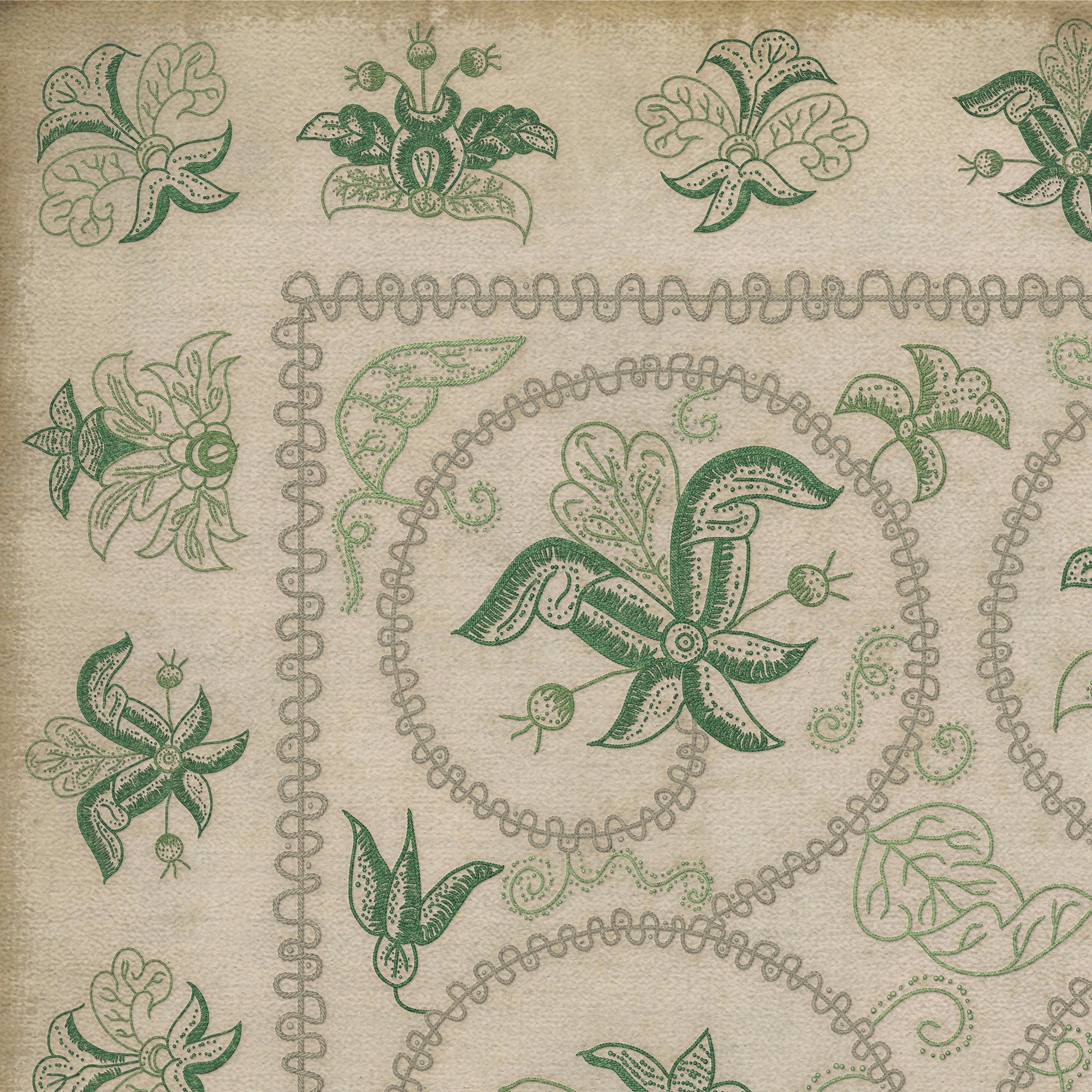 Williamsburg - Crewelwork - Gayfeather