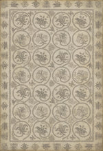 Williamsburg - Crewelwork - Hollyhock