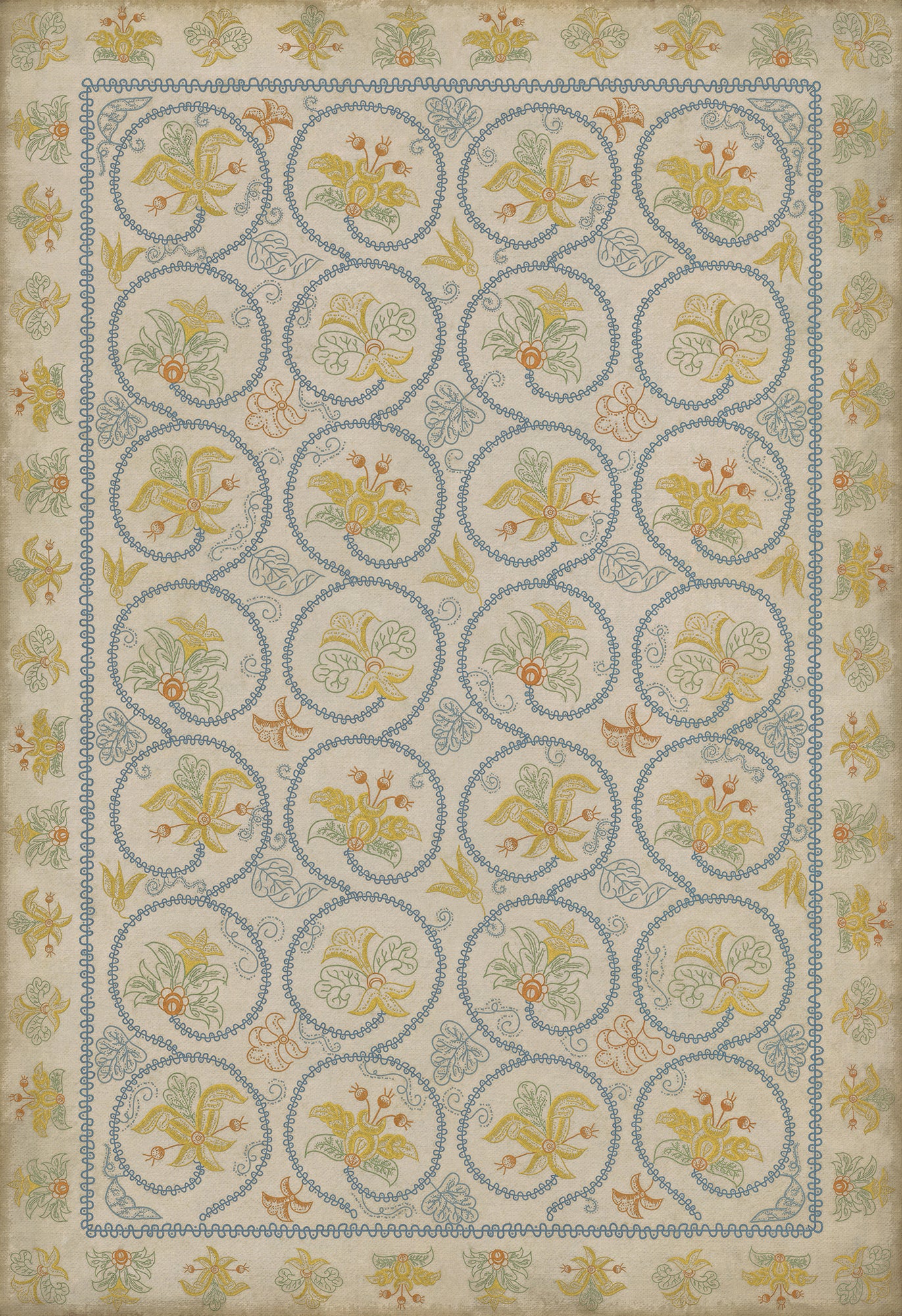 Williamsburg - Crewelwork - Sweetflag