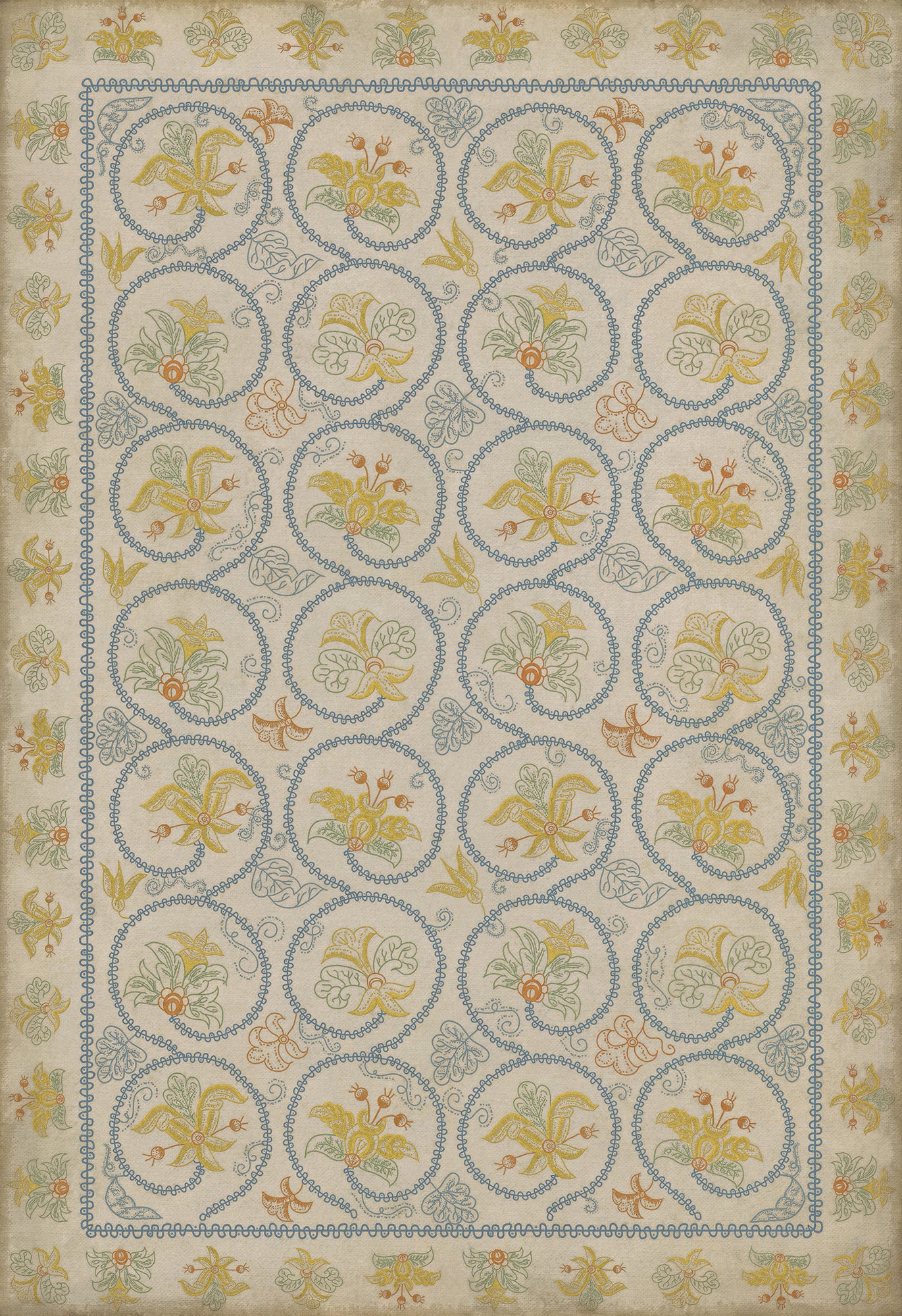 Williamsburg - Crewelwork - Sweetflag