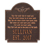 Claddagh Poem Wall Plaque