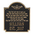 Claddagh Poem Wall Plaque