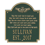 Claddagh Poem Wall Plaque