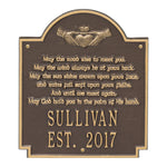 Claddagh Poem Wall Plaque