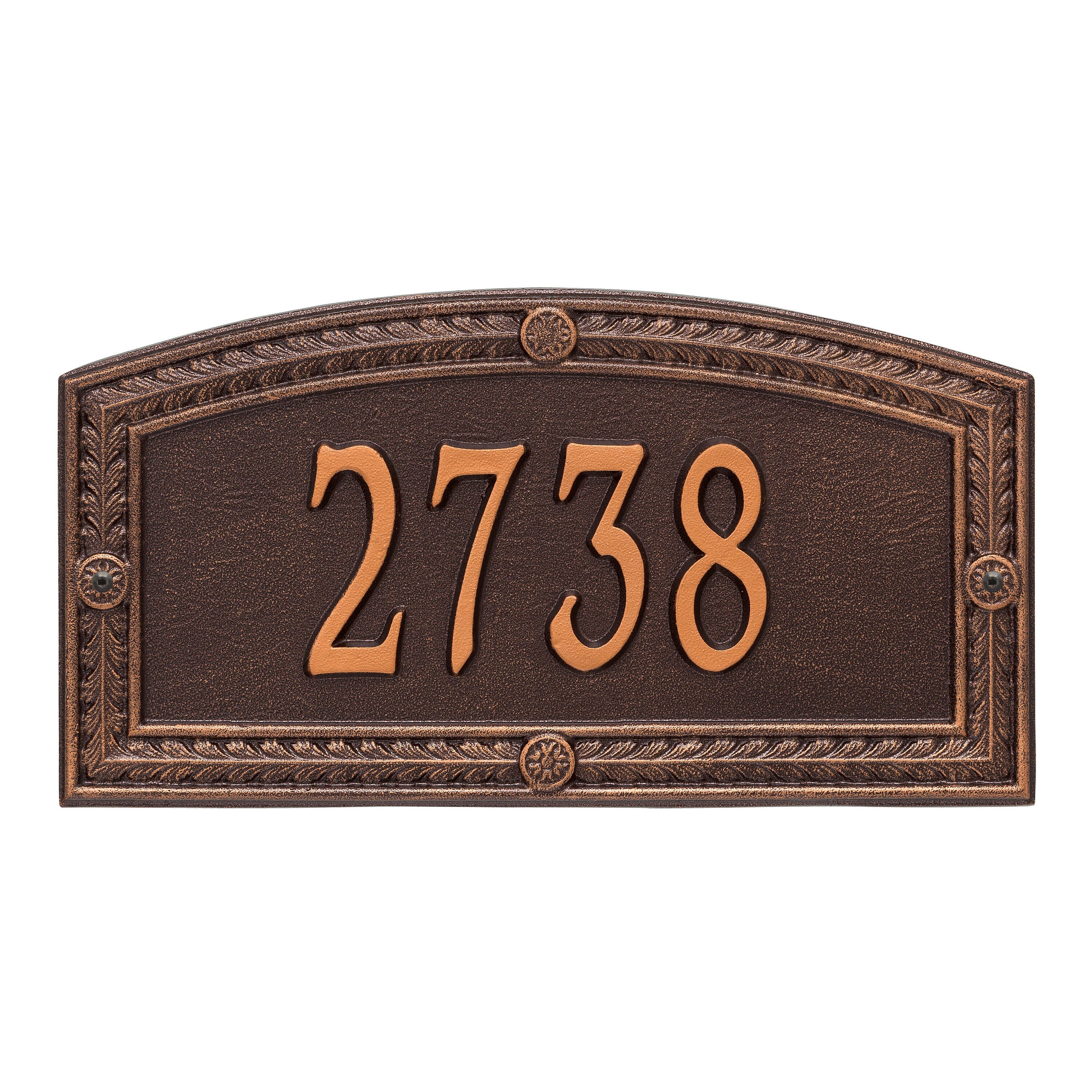 Hamilton Standard Wall Address Plaque