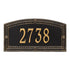 Hamilton Standard Wall Address Plaque