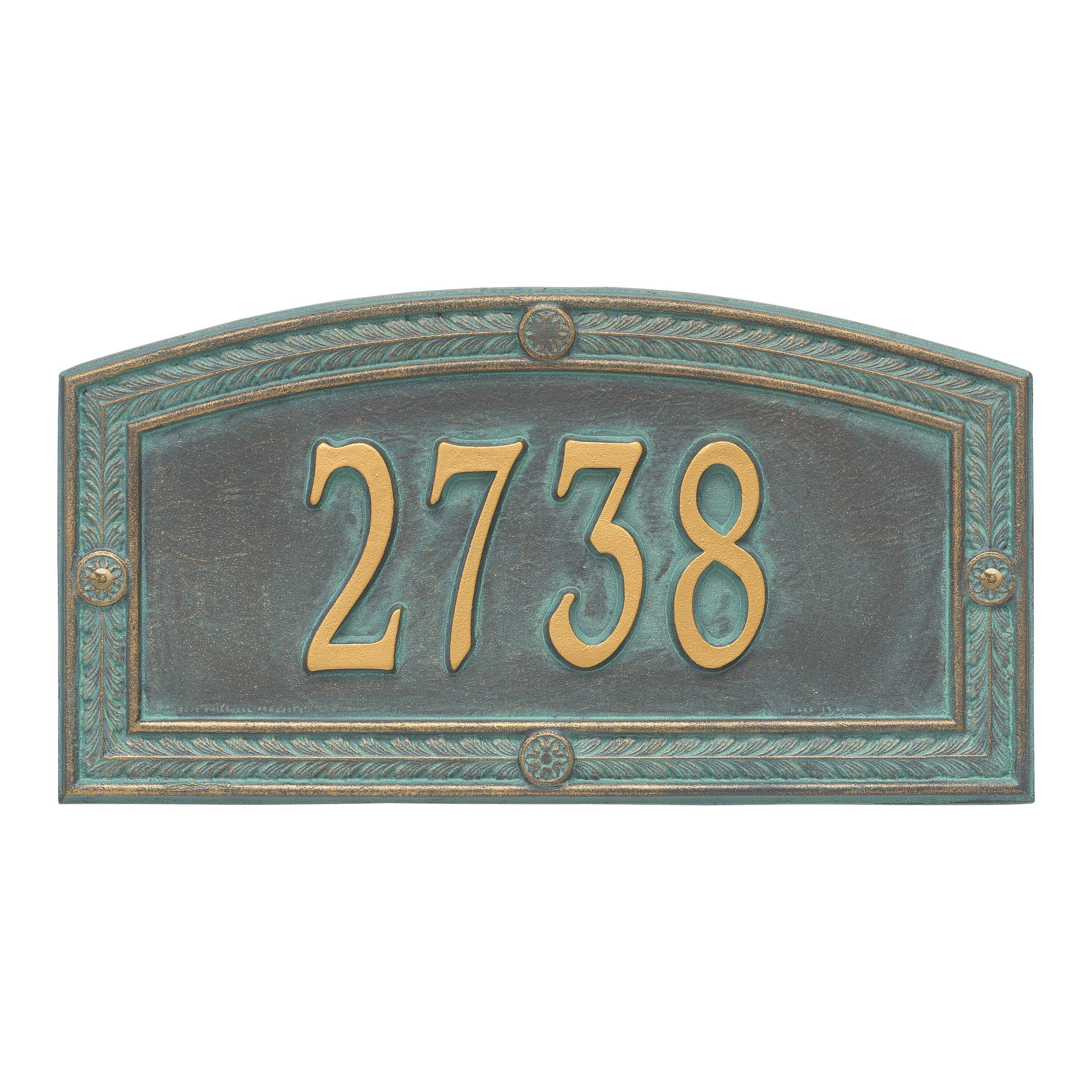 Hamilton Standard Wall Address Plaque