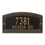 Hamilton Standard Wall Address Plaque