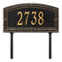 Hamilton Standard Lawn Address Plaque