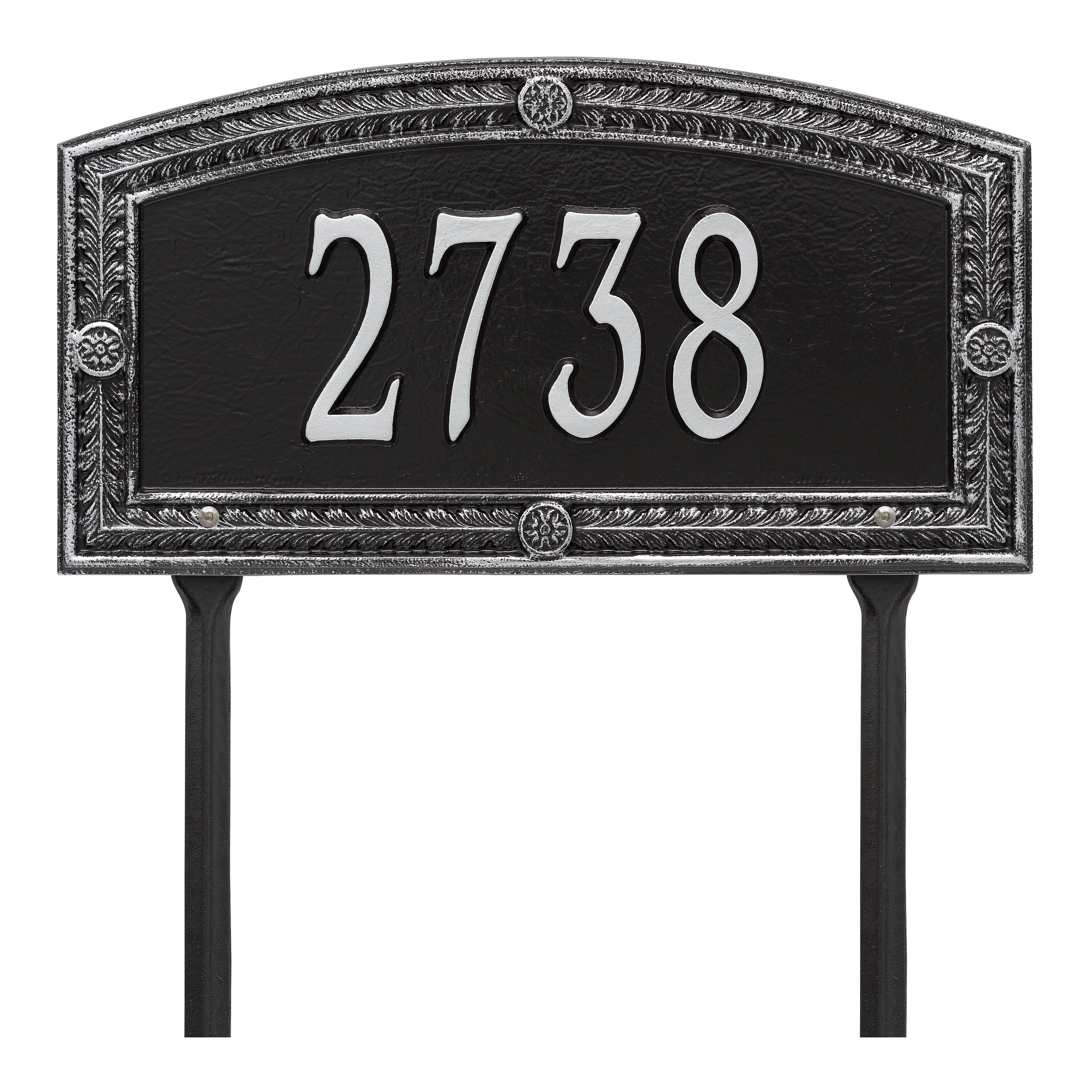 Hamilton Standard Lawn Address Plaque
