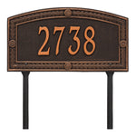 Hamilton Standard Lawn Address Plaque