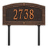 Hamilton Standard Lawn Address Plaque