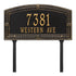 Hamilton Standard Lawn Address Plaque