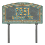 Hamilton Standard Lawn Address Plaque