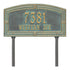 Hamilton Standard Lawn Address Plaque