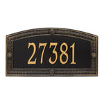Hamilton Estate Wall Address Plaque