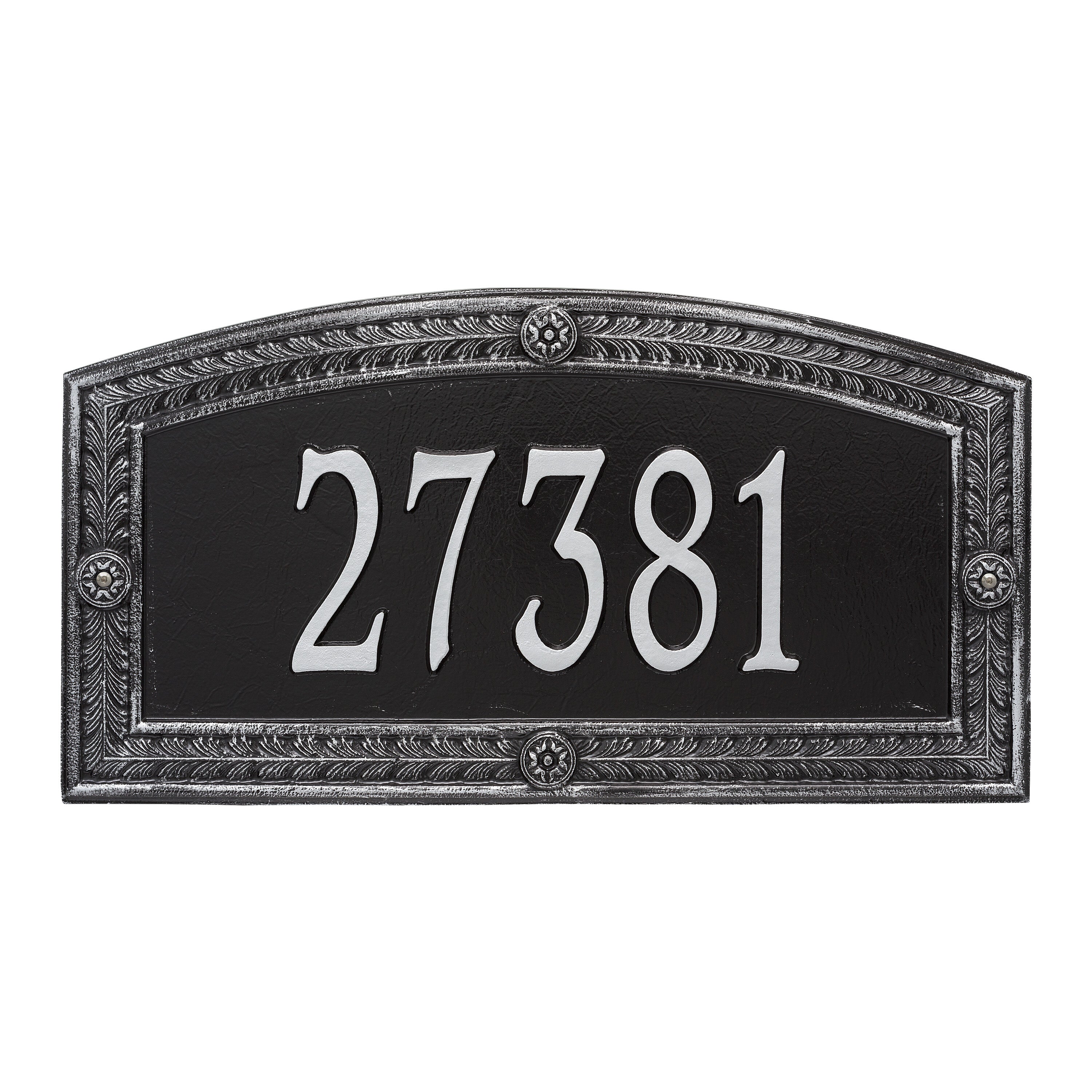 Hamilton Estate Wall Address Plaque