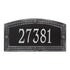 Hamilton Estate Wall Address Plaque