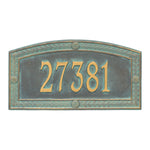 Hamilton Estate Wall Address Plaque