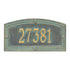 Hamilton Estate Wall Address Plaque