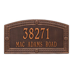 Hamilton Estate Wall Address Plaque