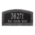 Hamilton Estate Wall Address Plaque