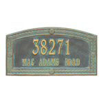 Hamilton Estate Wall Address Plaque