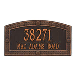 Hamilton Estate Wall Address Plaque