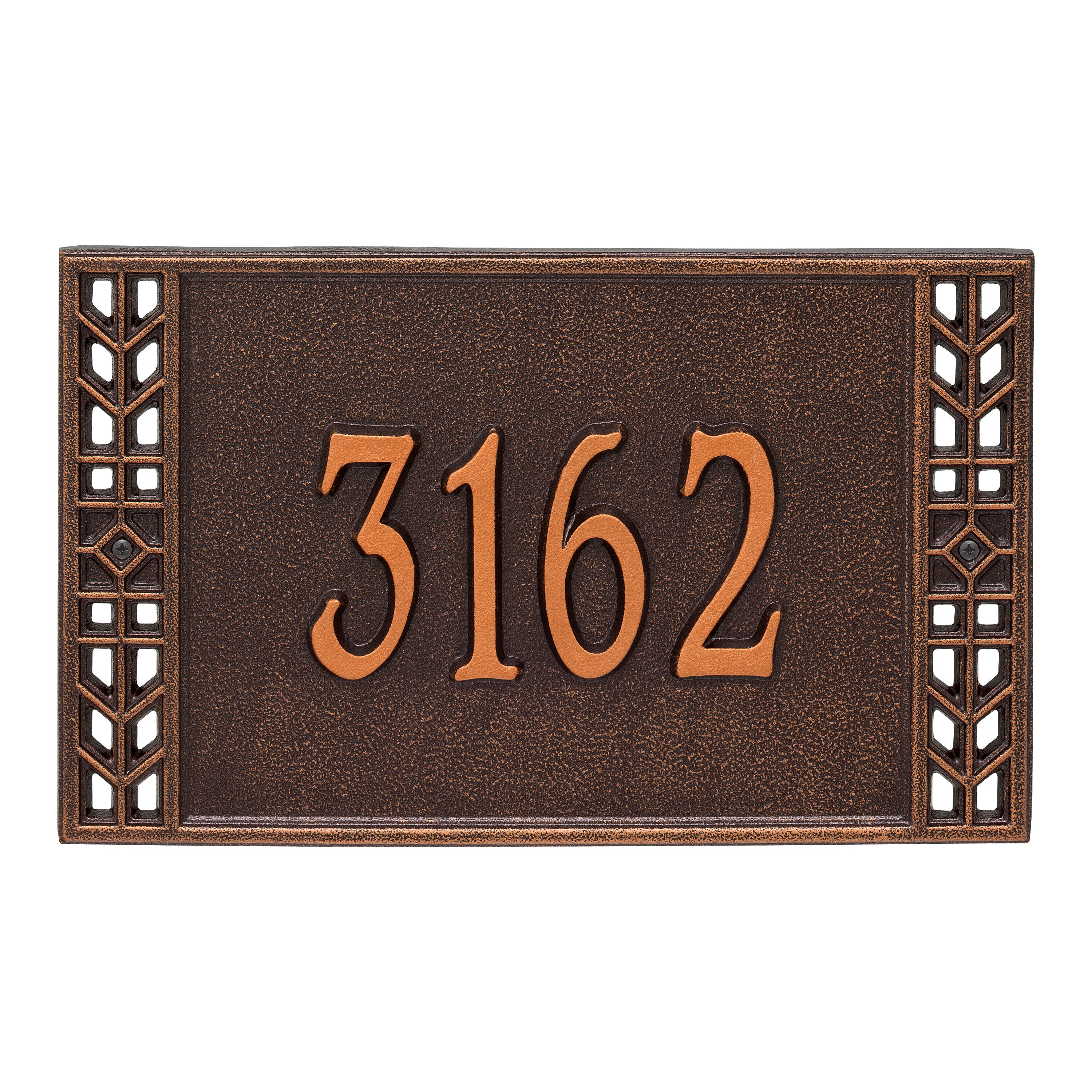 Boston Standard Wall Address Plaque