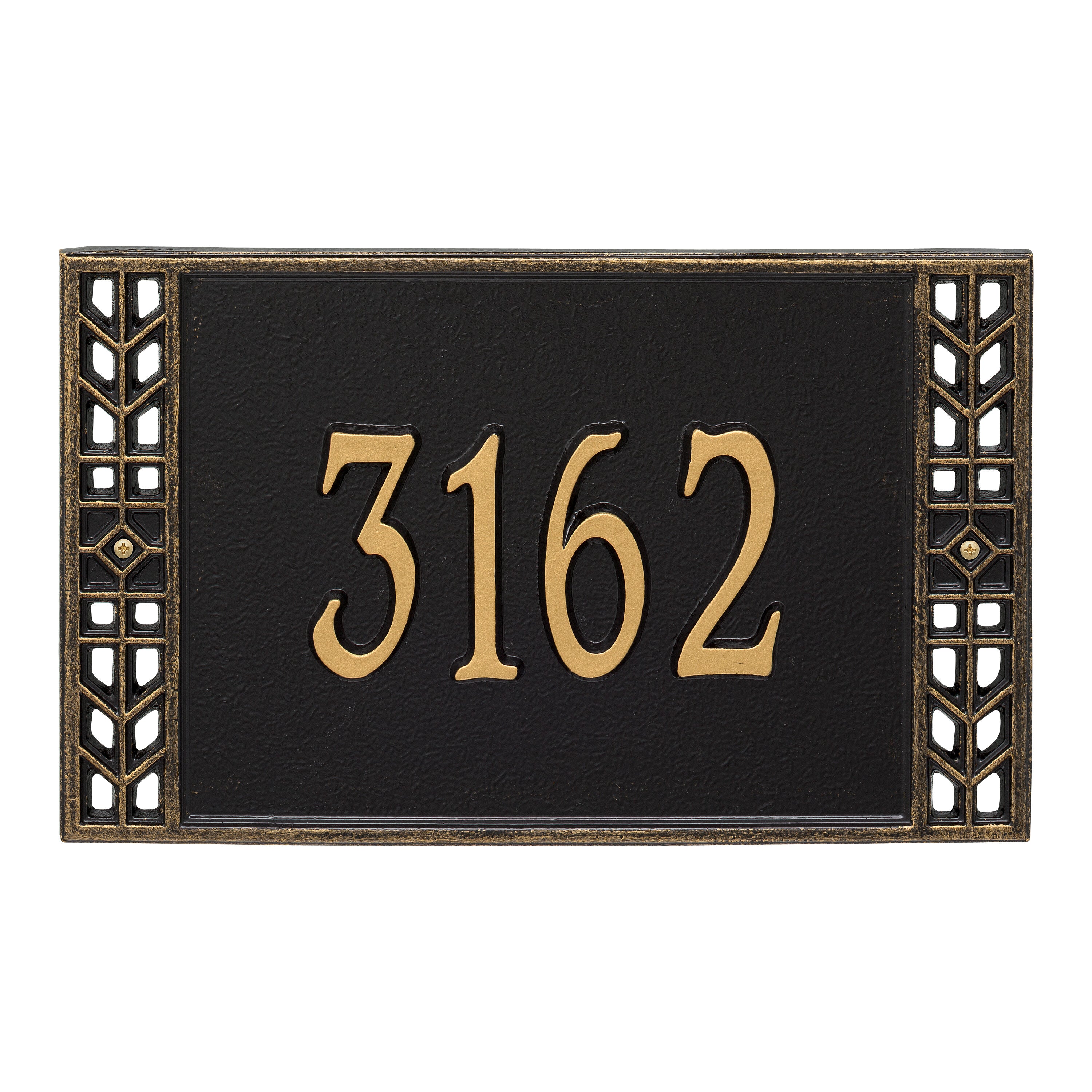 Boston Standard Wall Address Plaque