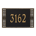 Boston Standard Wall Address Plaque