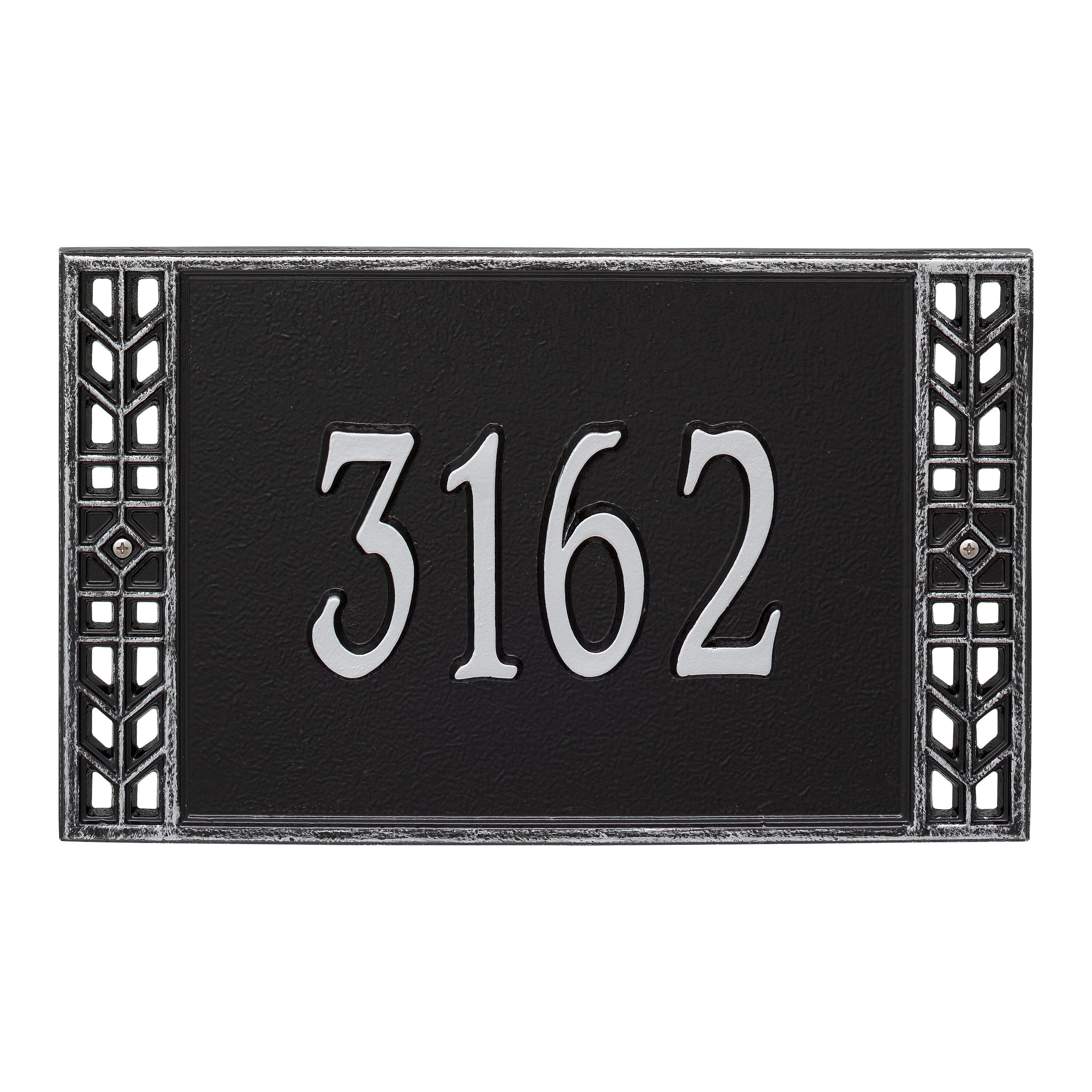 Boston Standard Wall Address Plaque