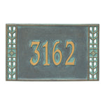 Boston Standard Wall Address Plaque