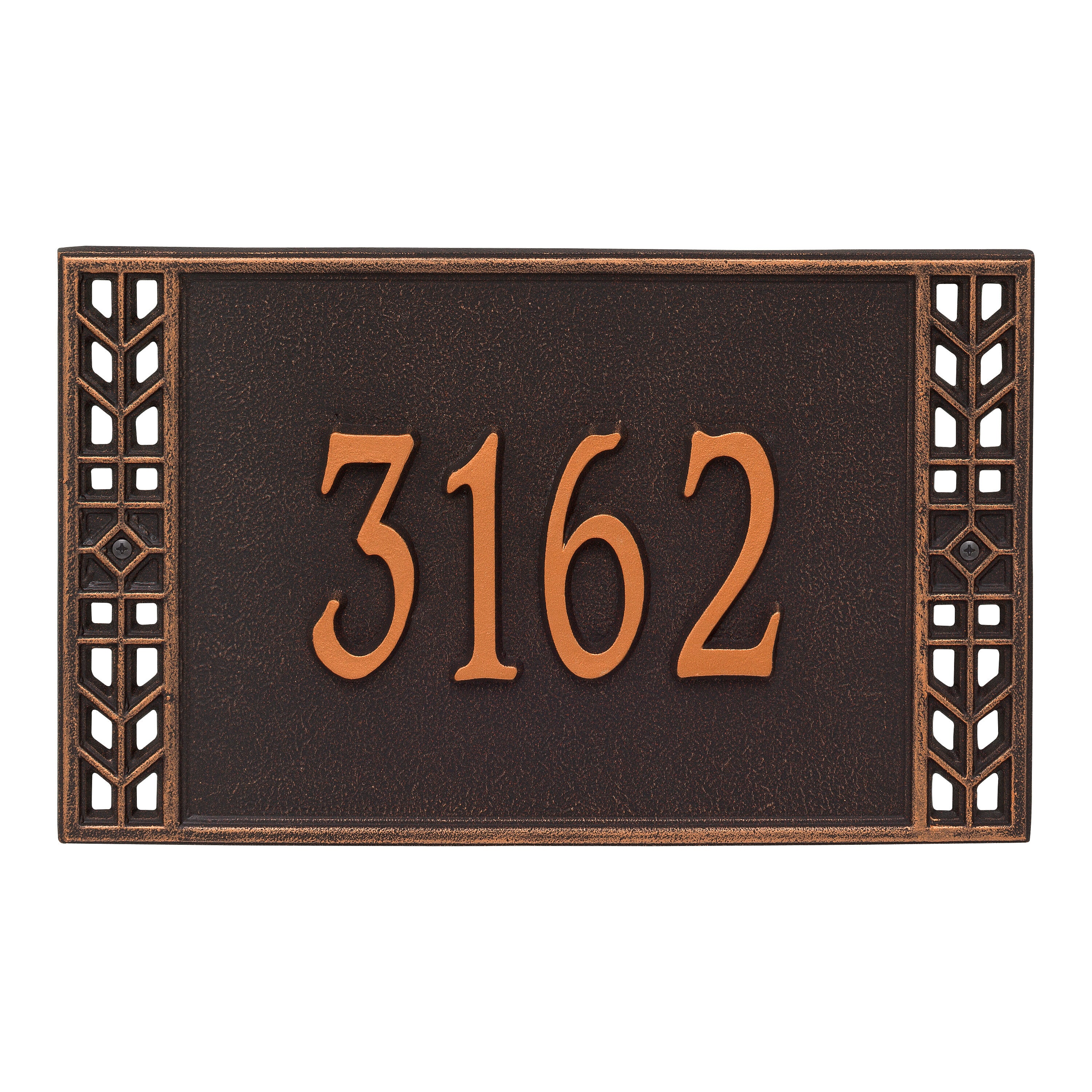 Boston Standard Wall Address Plaque