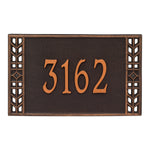 Boston Standard Wall Address Plaque