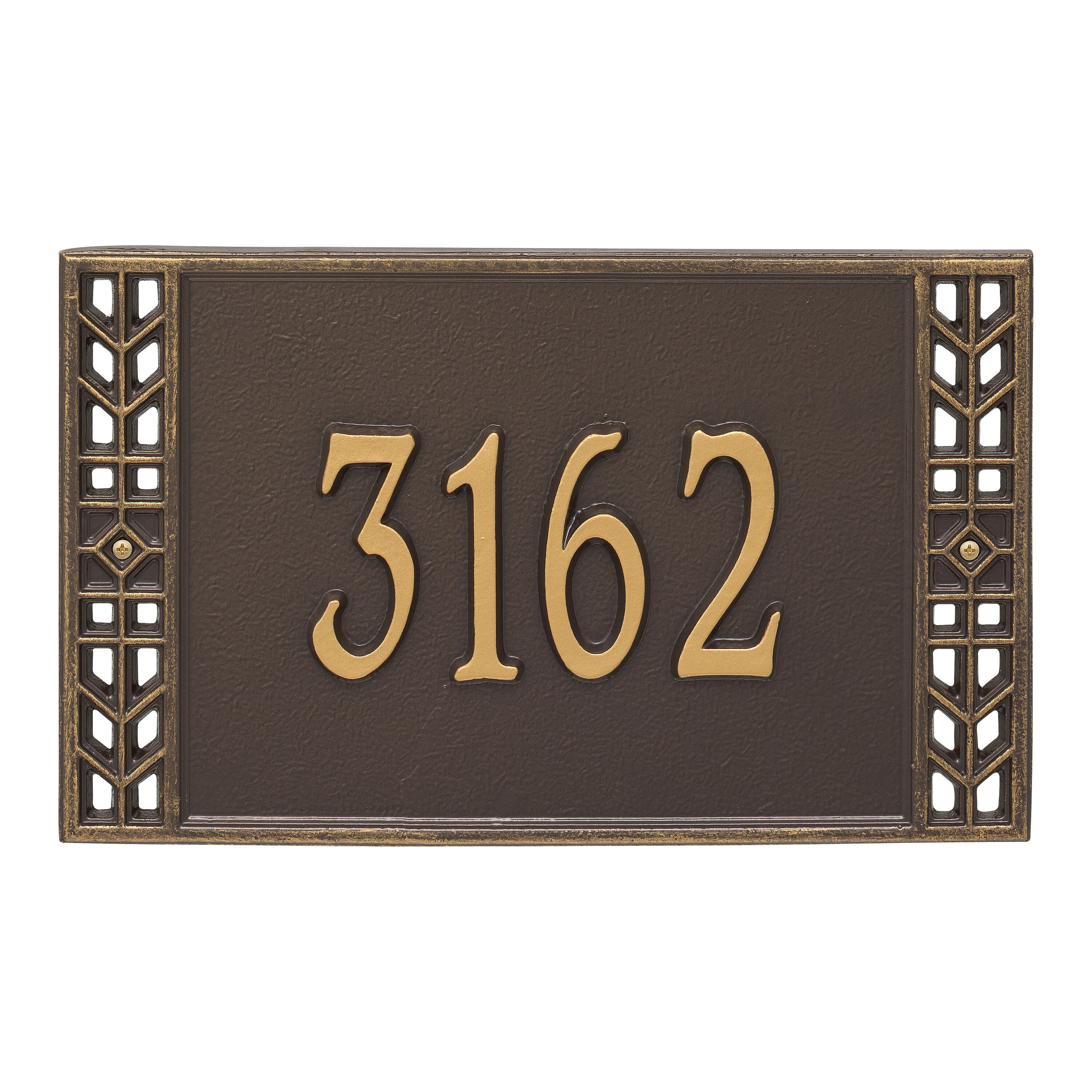 Boston Standard Wall Address Plaque